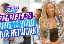 Putting your business cards to use!